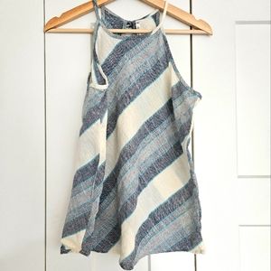 High-neck Halter Top